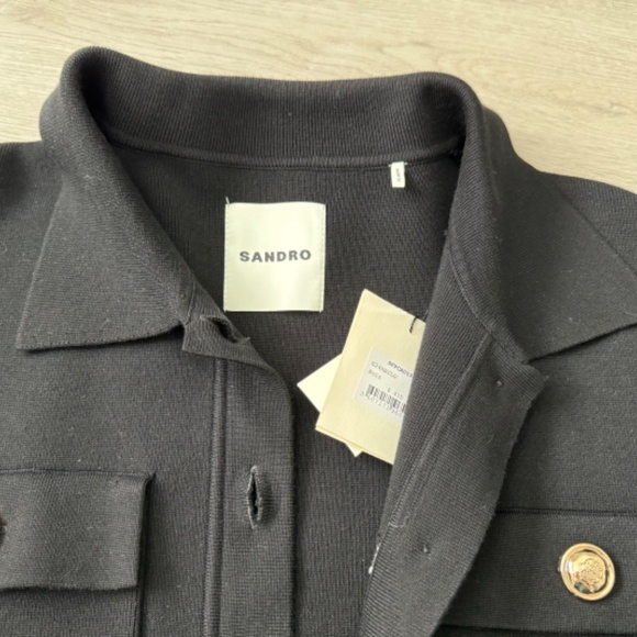 New with tag Sandro Paris women’s cardigan 2024 collection - Picture 6 of 7